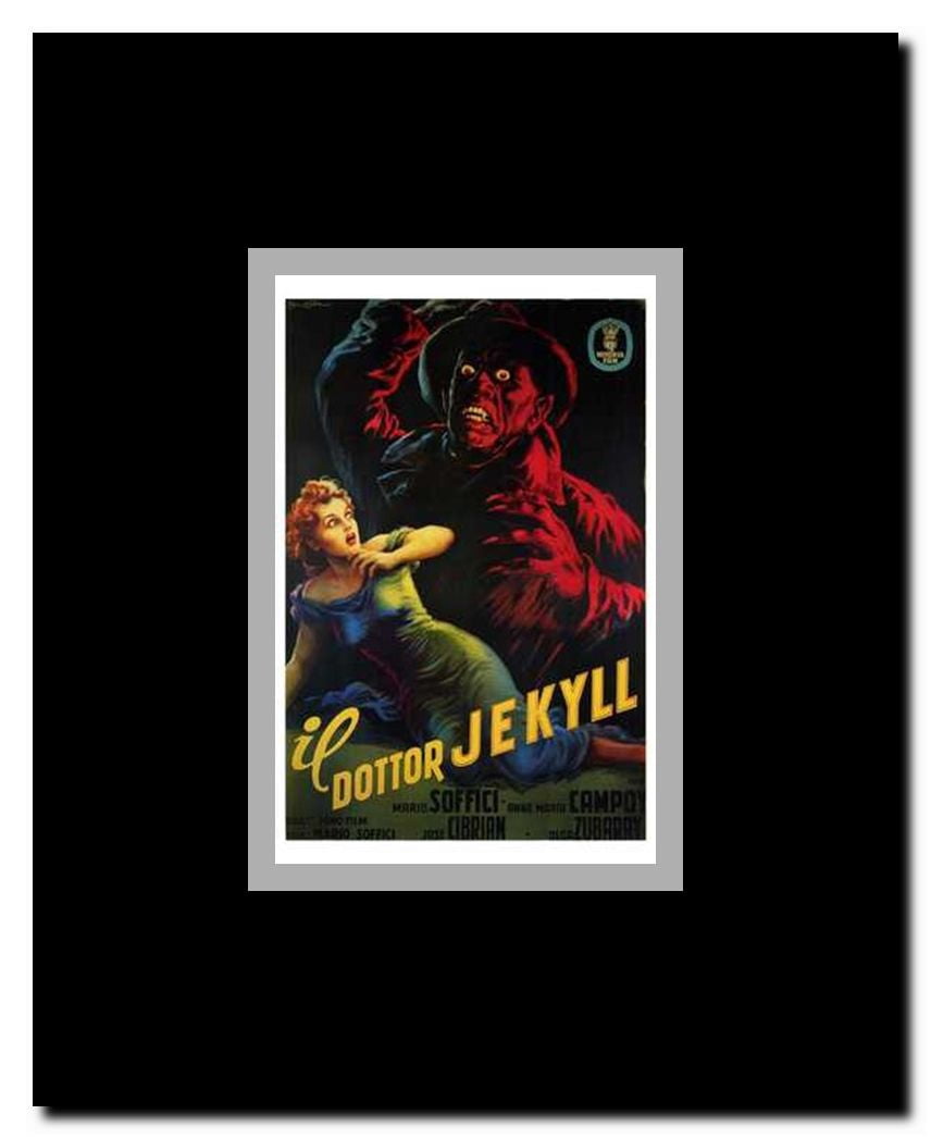 Doctor Jekyll Framed Movie Poster