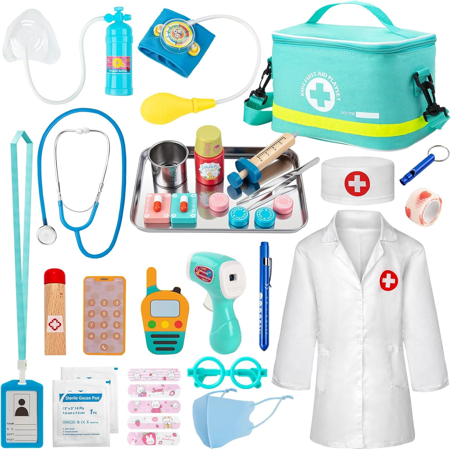 Little Doctor Medical Toy Set for Kids – Pretend Play Doctor Kit main image 1