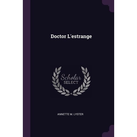 Doctor L'estrange (Paperback)