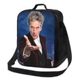 thumbnail image 1 of Doctor Who Lunch Bag Anime Lunch Tote Bag Reusable Insulated Lunch Box Portable Lunch Bento Box For College Work Office Picnic 10.5*8*4.5 Inch, 1 of 8