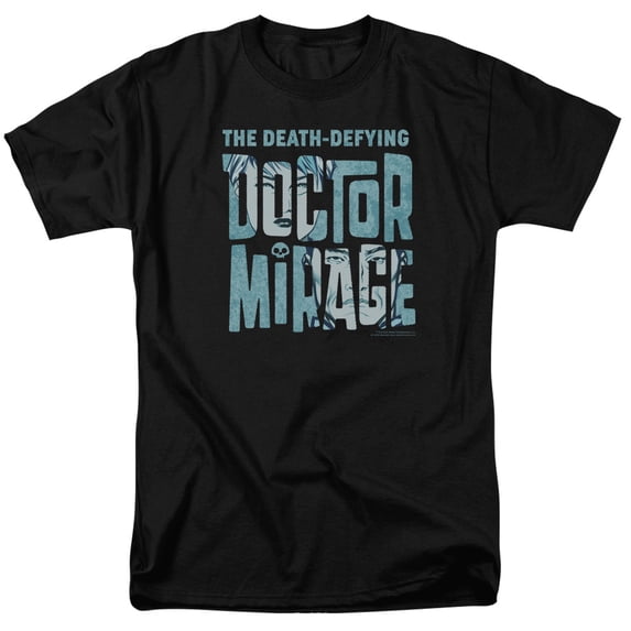 Doctor Mirage Character Logo Officially Licensed Adult T Shirt
