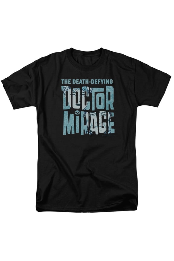 Doctor Mirage Character Logo Officially Licensed Adult T Shirt