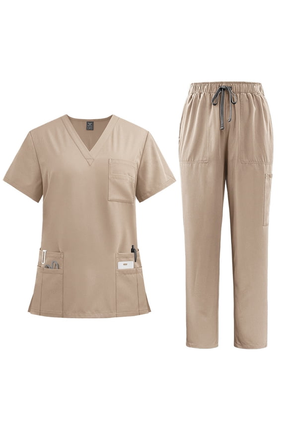 Doctor Nurse Work Uniforms Set Unisex Shirt & Pant Surgical Uniforms Set