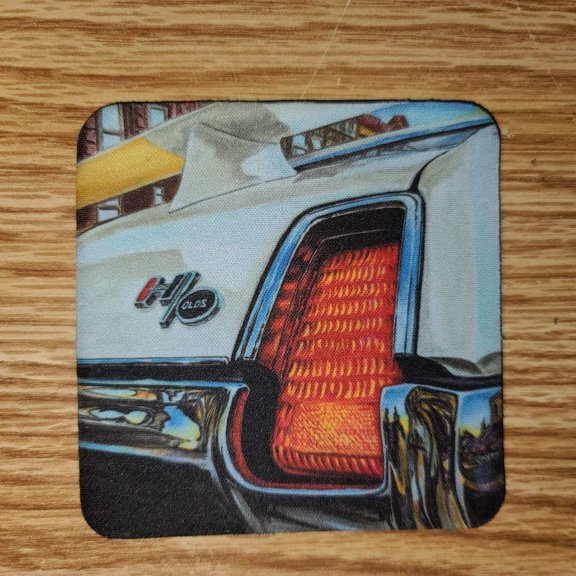 Doctor Olds' Hurst 69 - MaddK Studio - Drink coaster