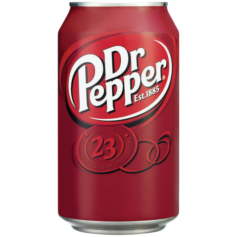 Doctor Pepper Soda 12oz Cans, Pack of 48