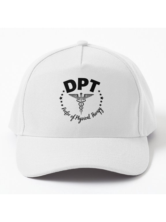 Doctor Physical Therapy Caduceus Baseball Cap, Medical Hat Style