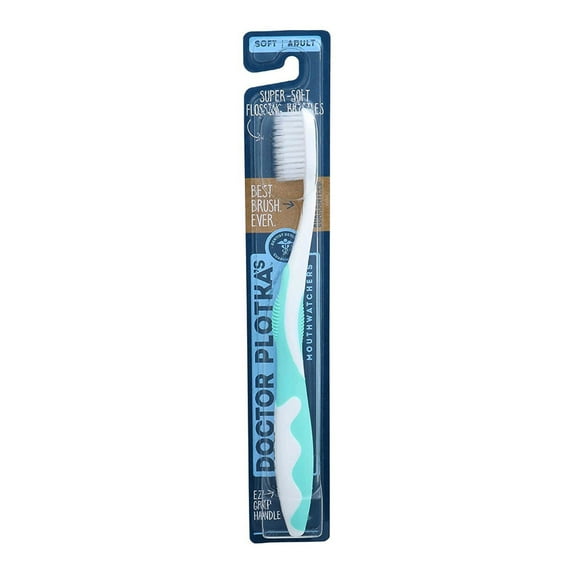 Doctor Plotka's - Toothbrush Adult Turqoise - Case of 6-1 CT