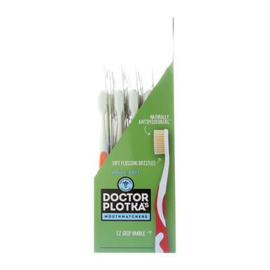 Doctor Plotkas Mouth Watchers Toothbrushes Adult, Soft, 20 Ea