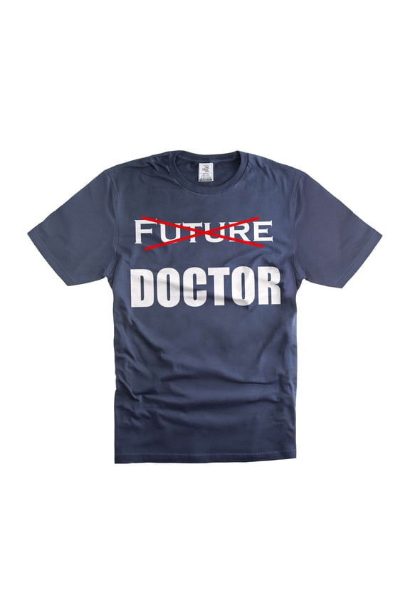 Doctor Shirts Fresh Graduate Tee Doctor Graduation T-Shirt Medical Student Gift Medical School Shirt (Large Navy Blue)