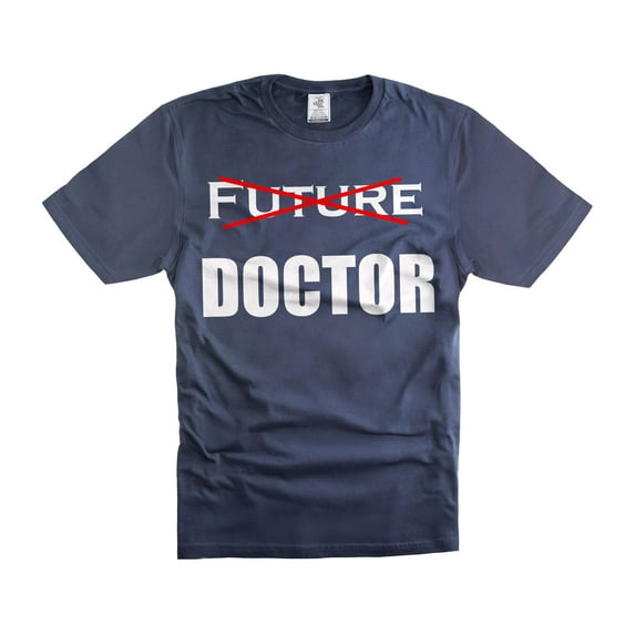Doctor Shirts Fresh Graduate Tee Doctor Graduation T-Shirt Medical Student Gift Medical School Shirt (Small Navy Blue)