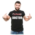 thumbnail image 1 of Doctor Shirts Fresh Graduate Tee Doctor Graduation T-Shirt Medical Student Gift Medical School Shirt (X-Large Black), 1 of 6