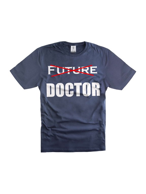 Doctor Shirts Fresh Graduate Tee Doctor Graduation T-Shirt Medical Student Gift Medical School Shirt (X-Large Navy Blue)