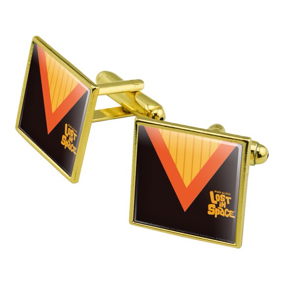 Doctor Smith Outfit Uniform Sweater Lost In Space Square Cufflink Set - Silver or Gold