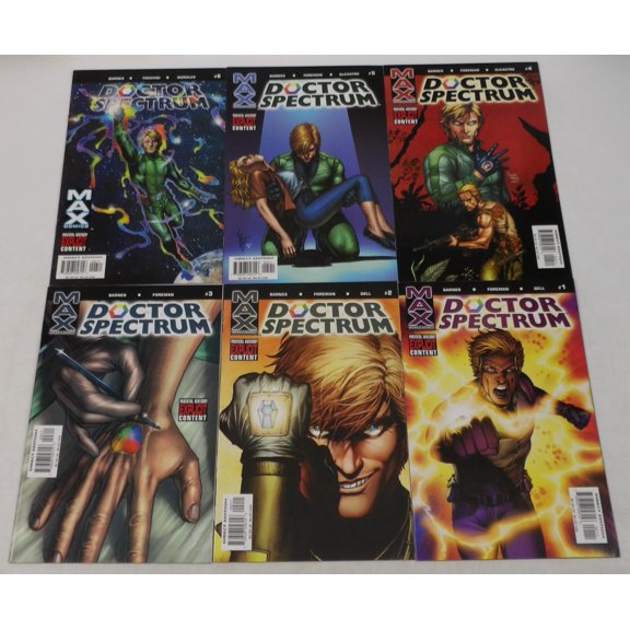 Doctor Spectrum #1-6 VF/NM complete series Supreme Power - MAX ; Marvel