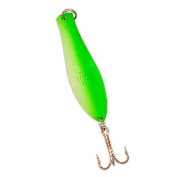 Doctor Spoon Casting Series 7/8 oz 3-3/4" Long - Green Stripe/Glow