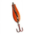 thumbnail image 1 of Doctor Spoon Doctor Ice Series 1/4 oz 1-7/8" Long-Nickel Hex Ham/Orange Swirl, 1 of 1