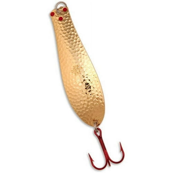 Doctor Spoon Premium Finish Series 1-3/16 oz 4-1/2" Long-Hammered Gold