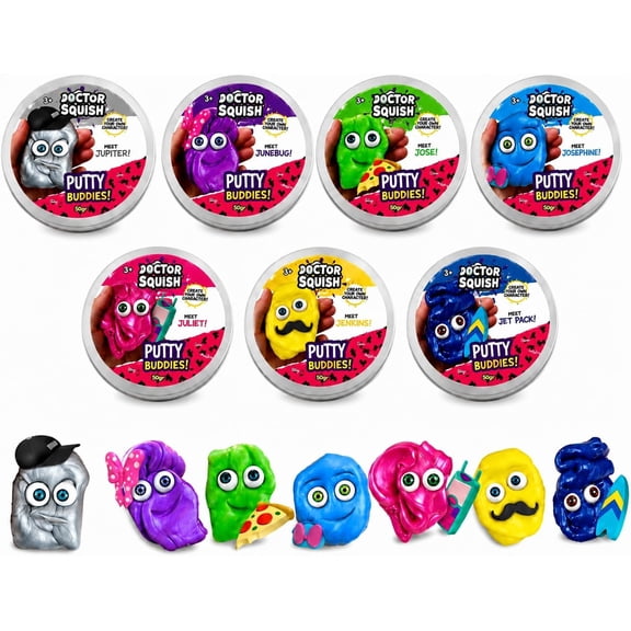 Doctor Squish DIY Putty Buddies 7 Piece