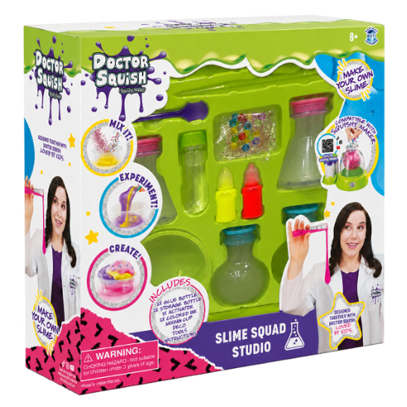 Doctor Squish Slime Squad DIY Slime Studio Slime Kits 1 Pack