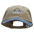 thumbnail image 1 of Doctor Stethoscope Embroidered Pigment Dyed Wash Cap - Navy Khaki OSFM, 1 of 5