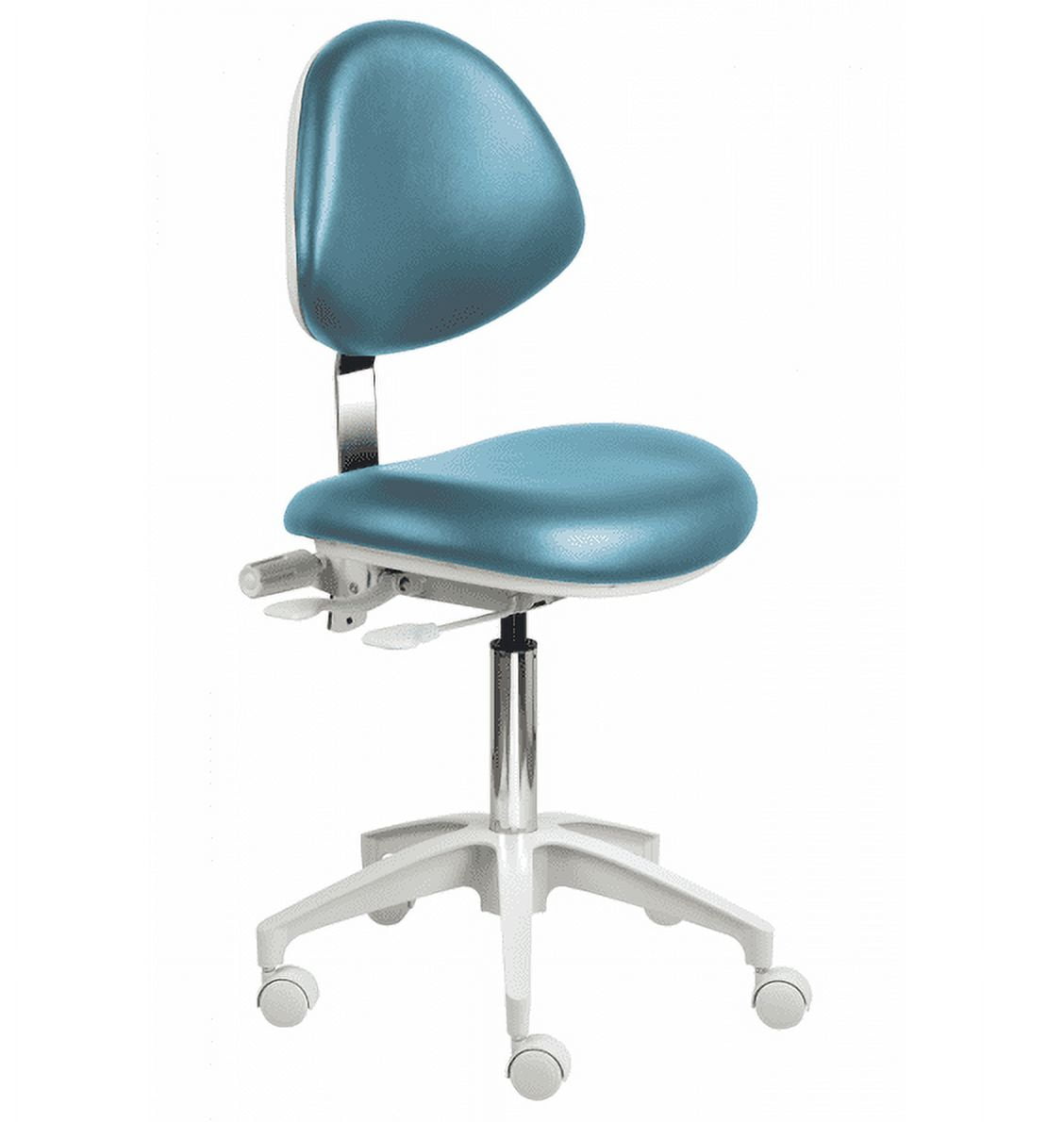 Doctor Stool Classical Plus Rolling Medical Office Doctor Dentist Stool Rimostool Adjustable Sit Backrest Dental Medical Office Chair with Wheels
