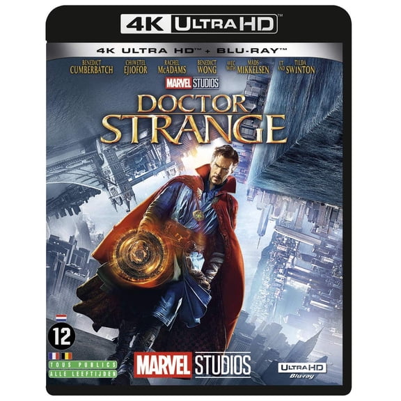 Doctor Strange (4K Ultra HD) Benedict Cumberbatch Chiwetel Ejiofor Rachel McAdams Benedict Wong