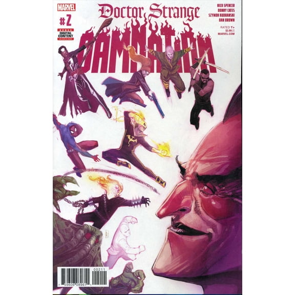 Doctor Strange: Damnation #2 VF ; Marvel Comic Book