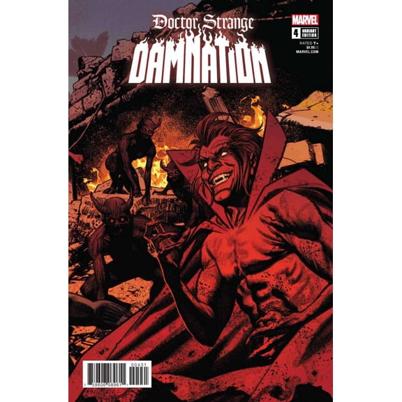 Doctor Strange: Damnation #4B VF ; Marvel Comic Book