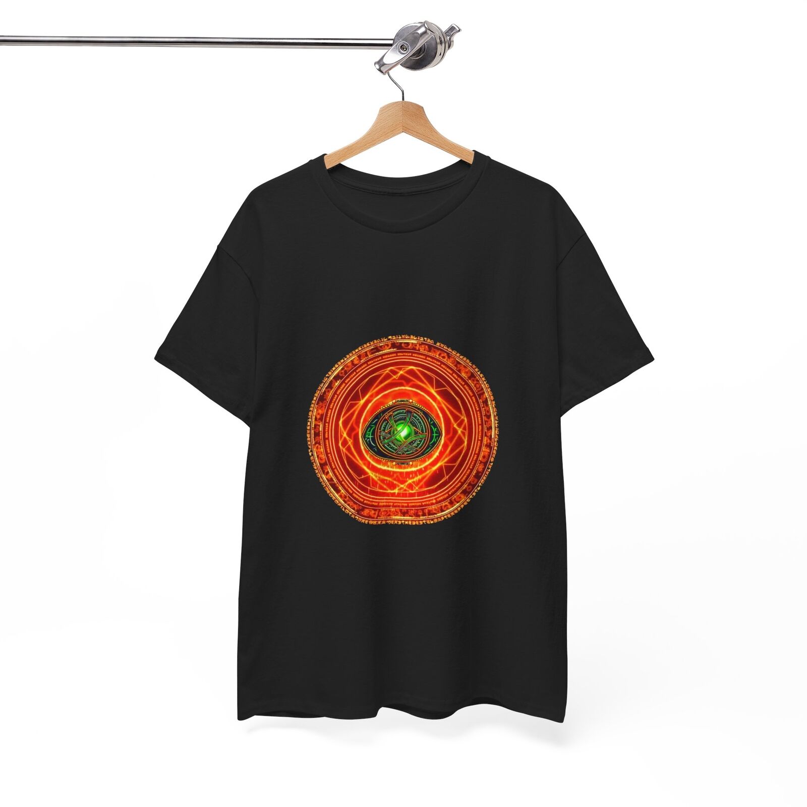 Doctor Strange Eye of Agamotto Shield Time Stone Avenger Tshirt Cotton