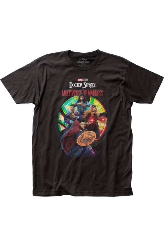 In the Multiverse of Madness Hero Group T-Shirt-Large