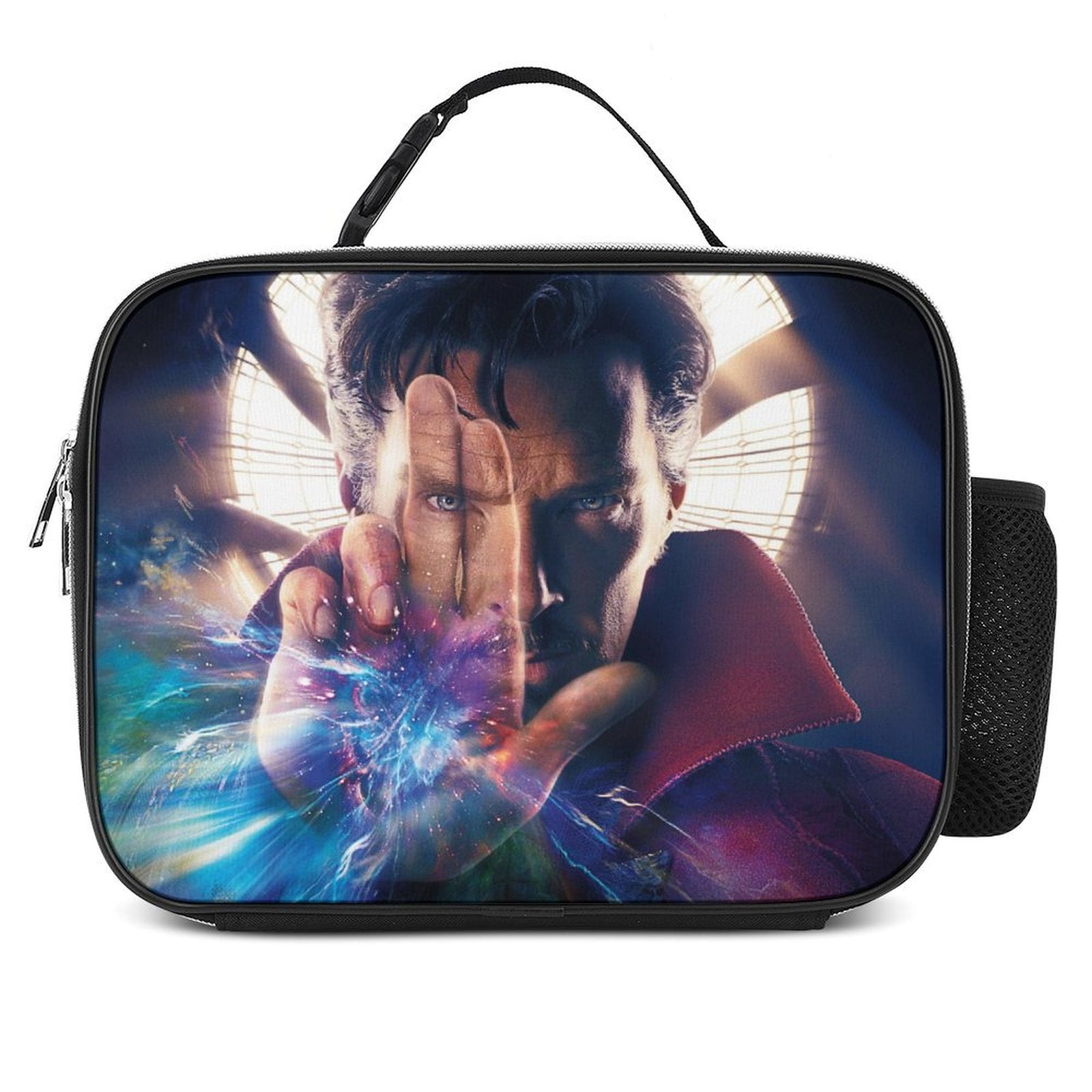 Doctor Strange Lunch Bag Insulated, Lunch Box Bag for Women Men Reusable Lunch Tote Bag, Lunch Box Container Bag Insulated for Work, Office, Travel, Picnic