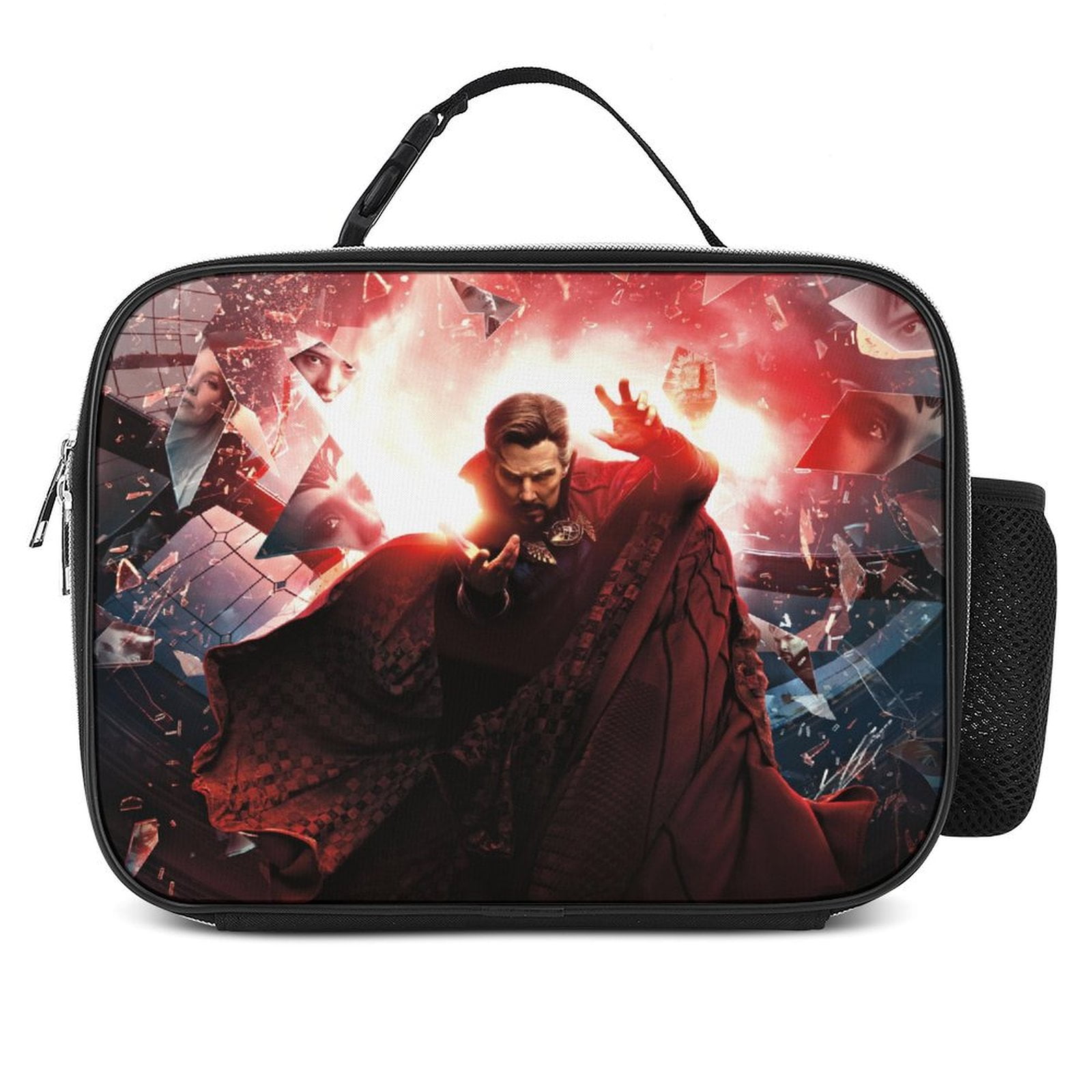 Doctor Strange Lunch Bag Insulated, Lunch Box Bag for Women Men Reusable Lunch Tote Bag, Lunch Box Container Bag Insulated for Work, Office, Travel, Picnic