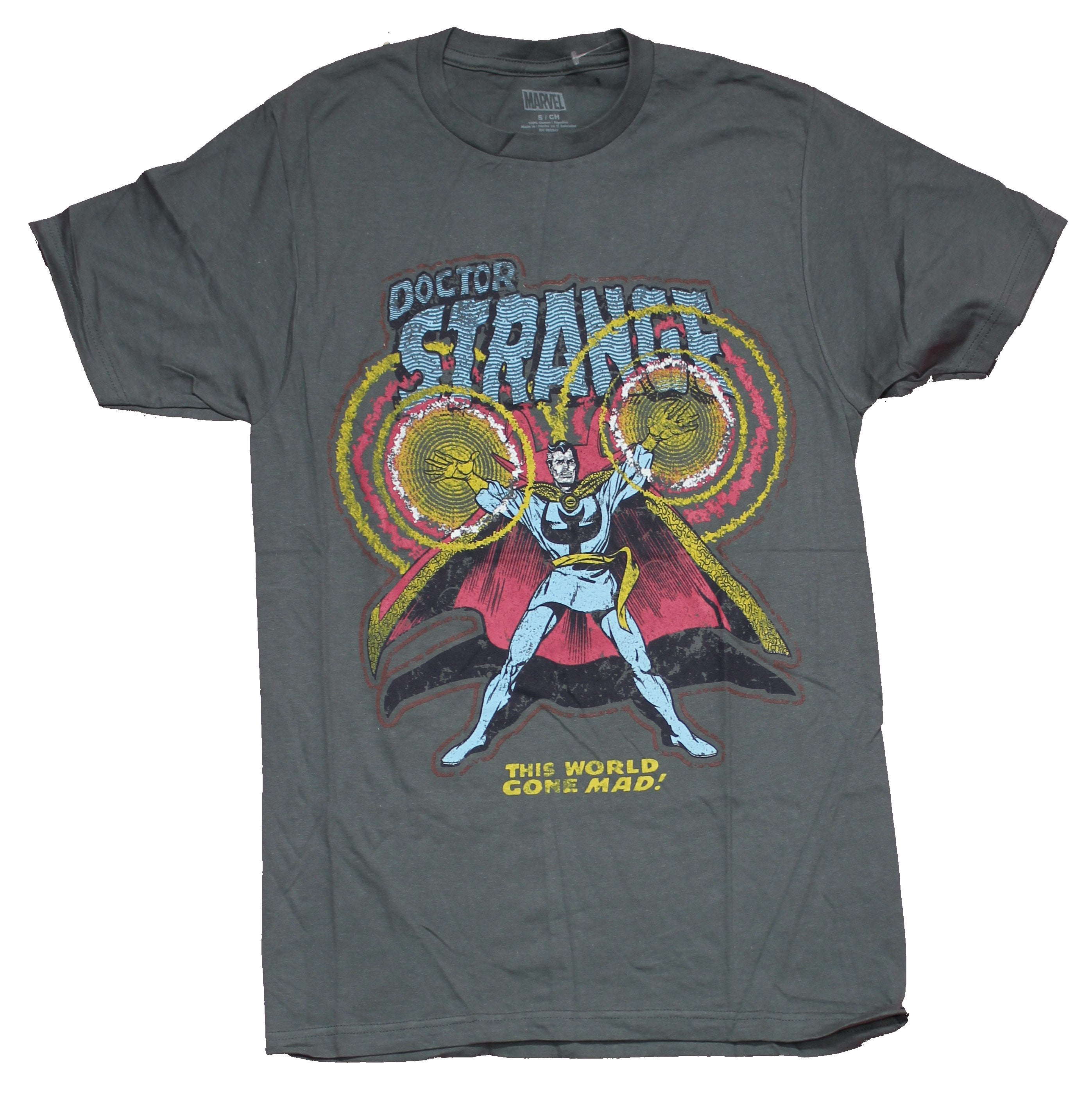 Doctor Strange Mens T-Shirt - Master of The Mystic Arts Old school Art ...