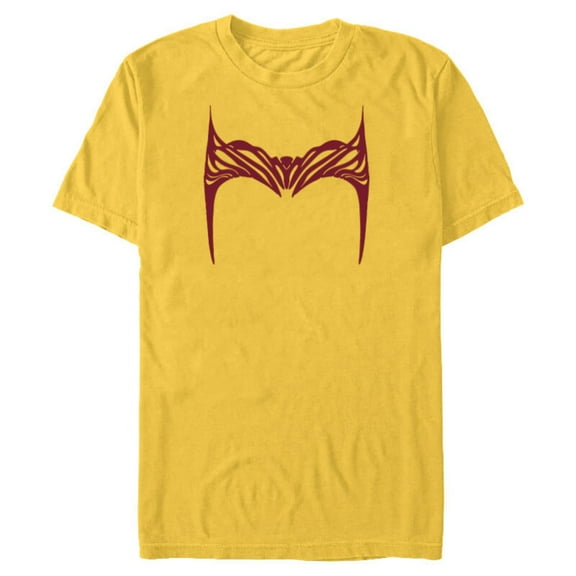 Doctor Strange Multiverse of Madness Scarlet Witch Tiara - Short Sleeve Blended T-Shirt for Adults - Customized-Yellow