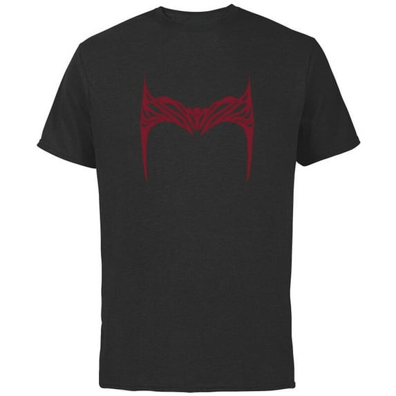Doctor Strange Multiverse of Madness Scarlet Witch Tiara - Short Sleeve Cotton T-Shirt for Adults - Customized-Black