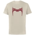 thumbnail image 1 of Doctor Strange Multiverse of Madness Scarlet Witch Tiara - Short Sleeve Cotton T-Shirt for Adults - Customized-Natural, 1 of 5
