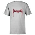 thumbnail image 1 of Doctor Strange Multiverse of Madness Scarlet Witch Tiara - Short Sleeve T-Shirt for Kids - Customized-Athletic Heather, 1 of 5