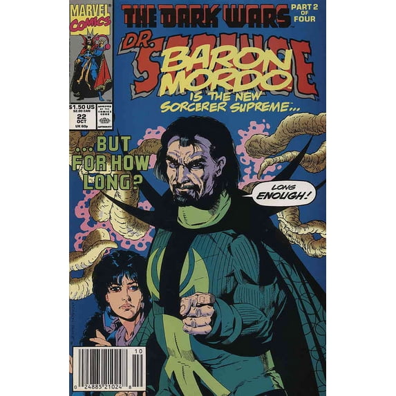 Doctor Strange: Sorcerer Supreme #22 (Newsstand) VF ; Marvel Comic Book