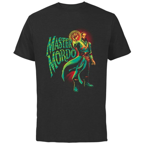Doctor Strange in the Multiverse of Madness Master Mordo - Short Sleeve Cotton T-Shirt for Adults - Customized-Black