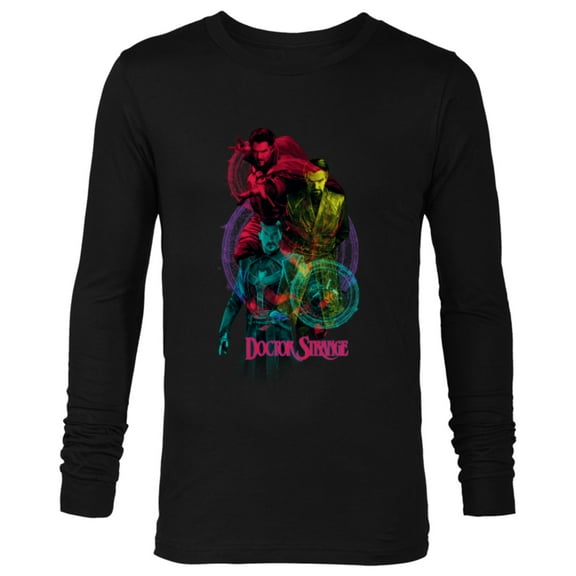 Doctor Strange in the Multiverse of Madness Mystical Trio - Long Sleeve T-Shirt for Men - Customized-Black
