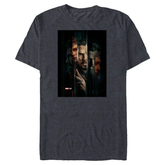 Doctor Strange in the Multiverse of Madness Scarlet Witch - Short Sleeve Blended T-Shirt for Adults - Customized-Navy Heather