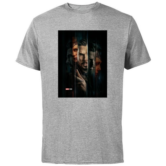 Doctor Strange in the Multiverse of Madness Scarlet Witch - Short Sleeve Cotton T-Shirt for Adults - Customized-Athletic Heather