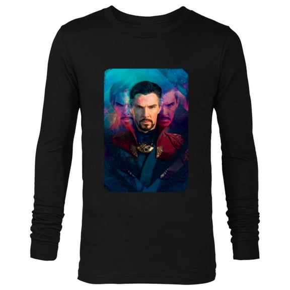 Doctor Strange in the Multiverse of Madness Shadows - Long Sleeve T-Shirt for Men - Customized-Black