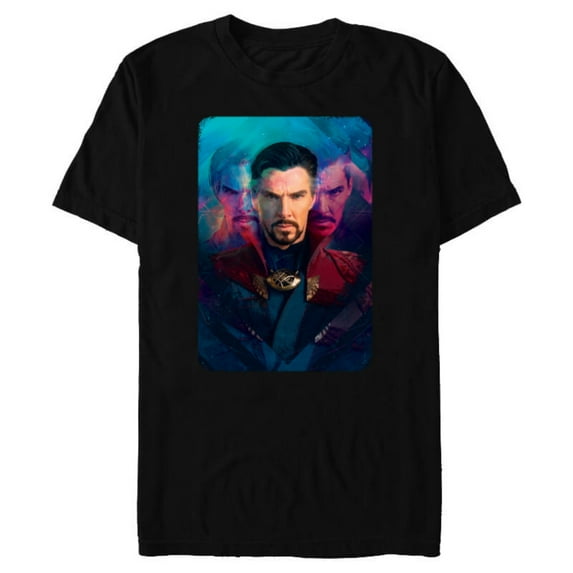 Doctor Strange in the Multiverse of Madness Shadows - Short Sleeve Blended T-Shirt for Adults - Customized-Black