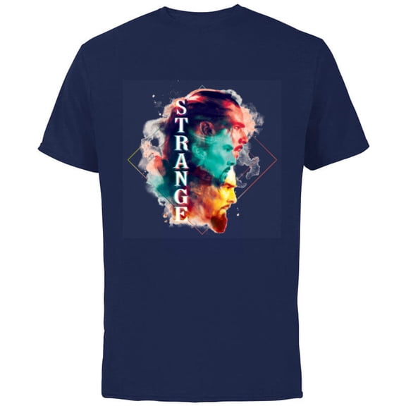 Doctor Strange in the Multiverse of Madness Strange Trio - Short Sleeve Cotton T-Shirt for Adults - Customized-Navy