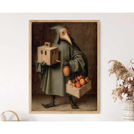 Doctor Surreal Plague Art Northern Renaissance Bosch Dark Academia ...