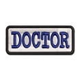 thumbnail image 1 of Doctor Text Applique Multi-Color Embroidered Hook & Loop Patch - 3.5 Inch Large, 1 of 5