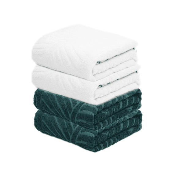 Doctor Towels Textured Bath Towel Sets 4 Count