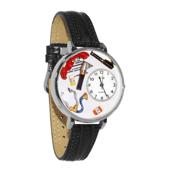 Doctor Watch in Silver (Large)
