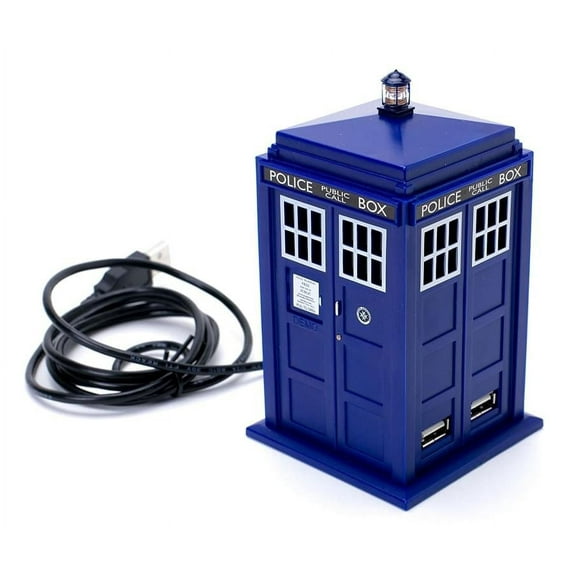 Doctor Who 11th Doctor Tardis 4 Port USB Hub